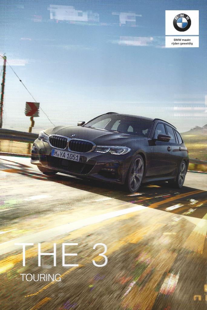 Brochure BMW 3 serie Touring 2019, Ophalen of Verzenden, Gelezen, BMW
