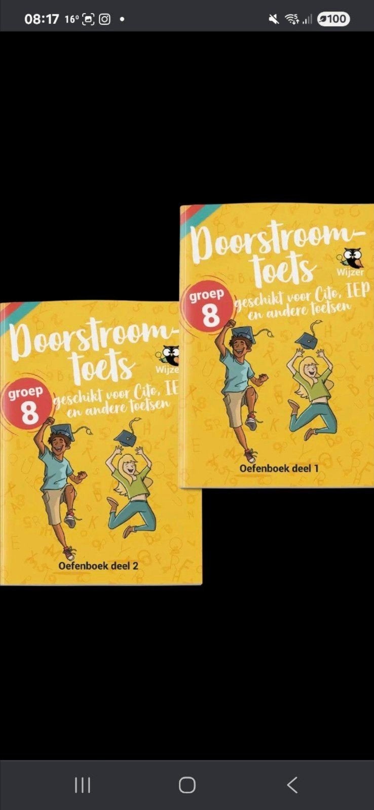 iep en cito oefenen boeken groep 8, Boeken, Ophalen, Zo goed als nieuw, Overige niveaus, Nederlands