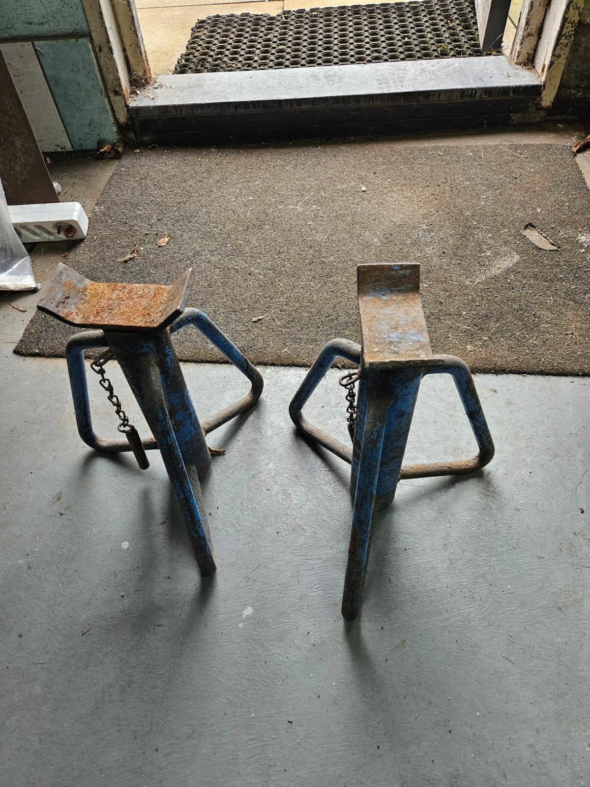 assteunen, Auto diversen, Ophalen, Zo goed als nieuw, Hydraulisch, Garagekrik