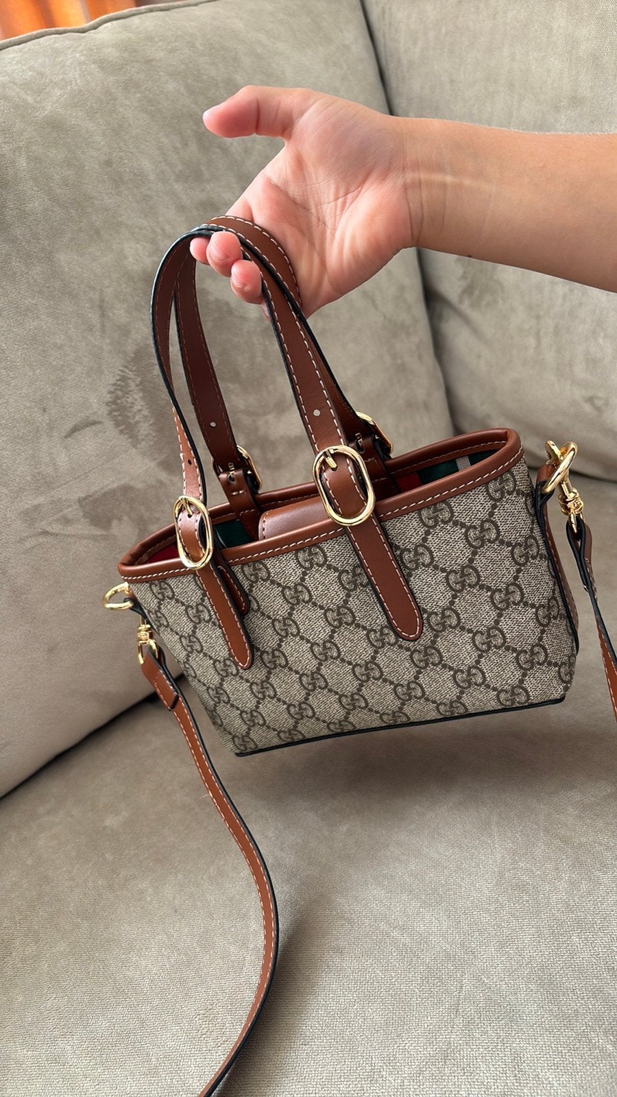 mini gucci, Sieraden, Tassen en Uiterlijk, Tassen | Damestassen, Ophalen of Verzenden, Zo goed als nieuw, Zwart