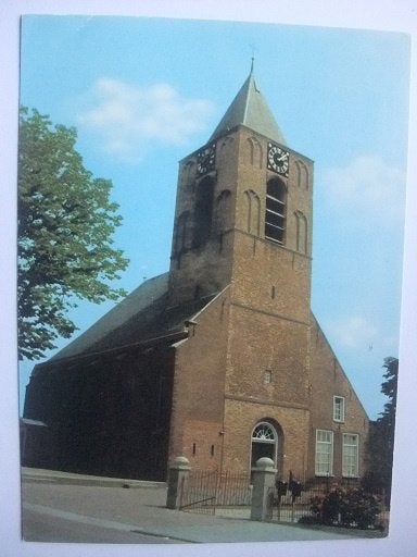 Q04 Oud-Alblas - N.H. Kerk - 1986, Verzenden, 1980 tot heden, Gelopen, Zuid-Holland
