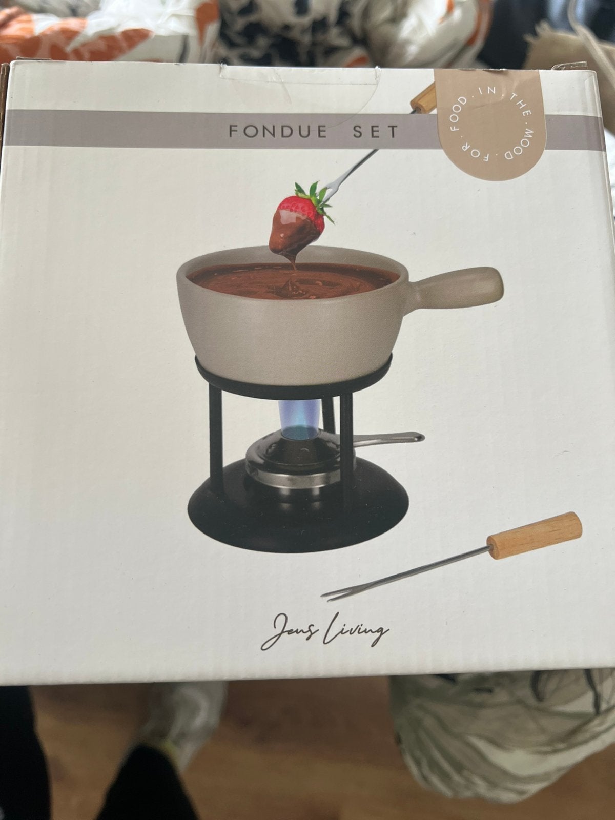 Fondueset, Ophalen, Nieuw, Brander, Fondueset