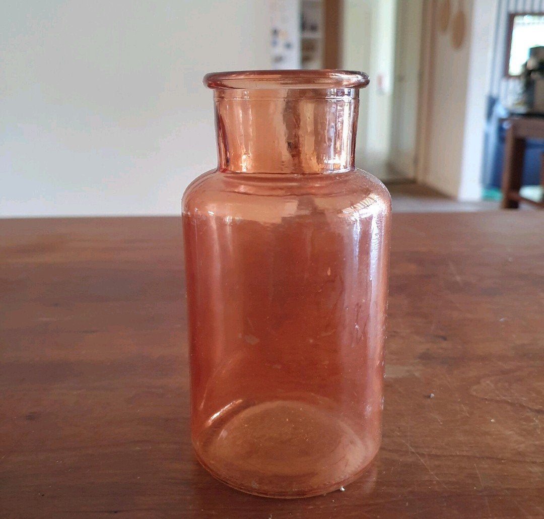 Oranje vaasje 🧡, Ophalen of Verzenden, Nieuw, Oranje, Glas