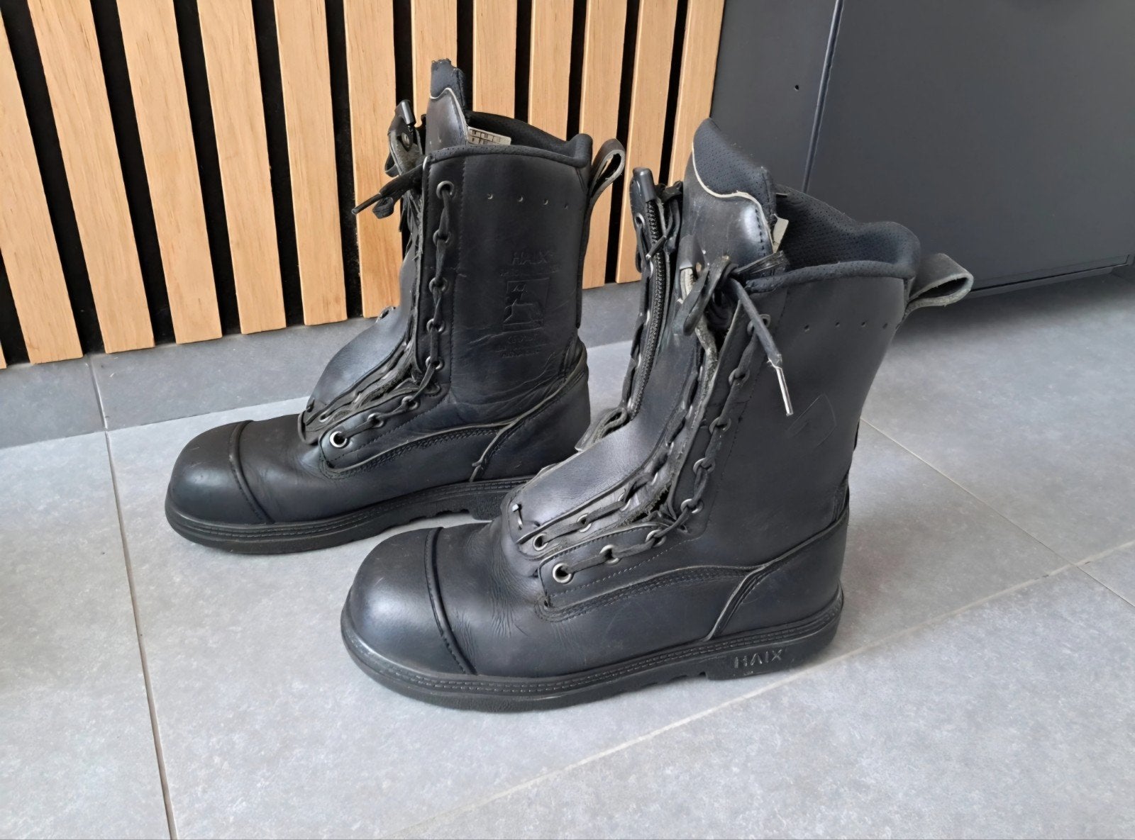 Haix werkschoenen maat 42, Ophalen of Verzenden, Werkschoenen, Gedragen, Zwart