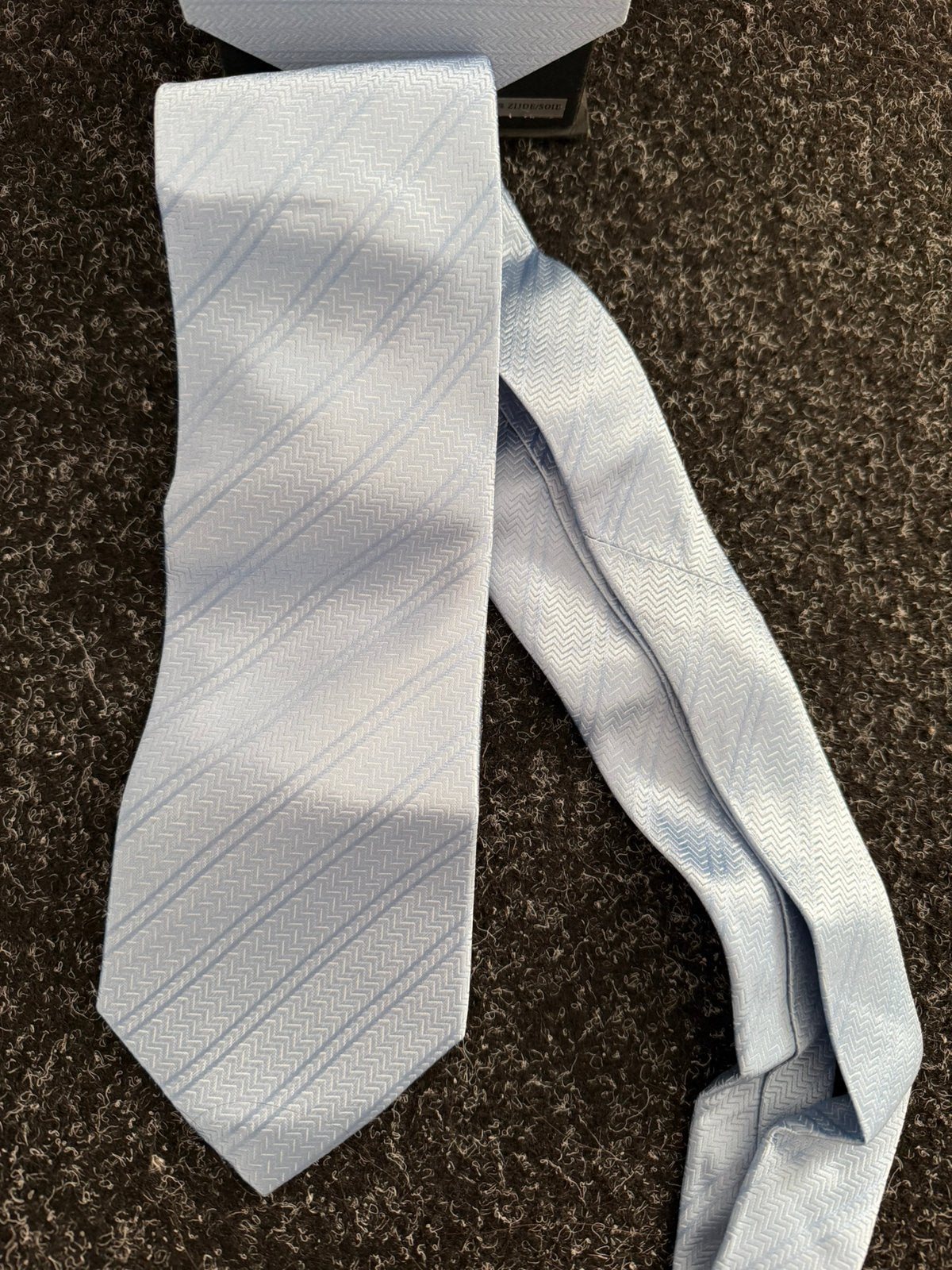 Stropdas, Ophalen of Verzenden, Zo goed als nieuw, Blauw