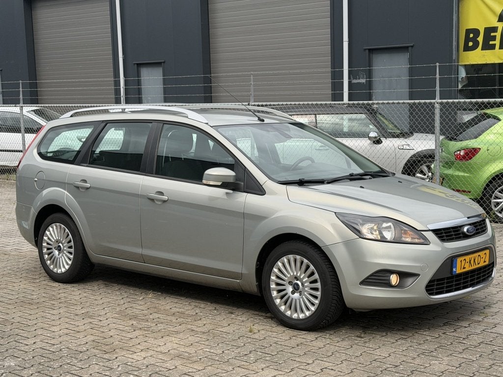 Ford FOCUS Wagon 1.8 Airco Navigatie Cruise Apk"5-2027, Auto's, Focus, Euro 5, 125 pk, Gebruikt