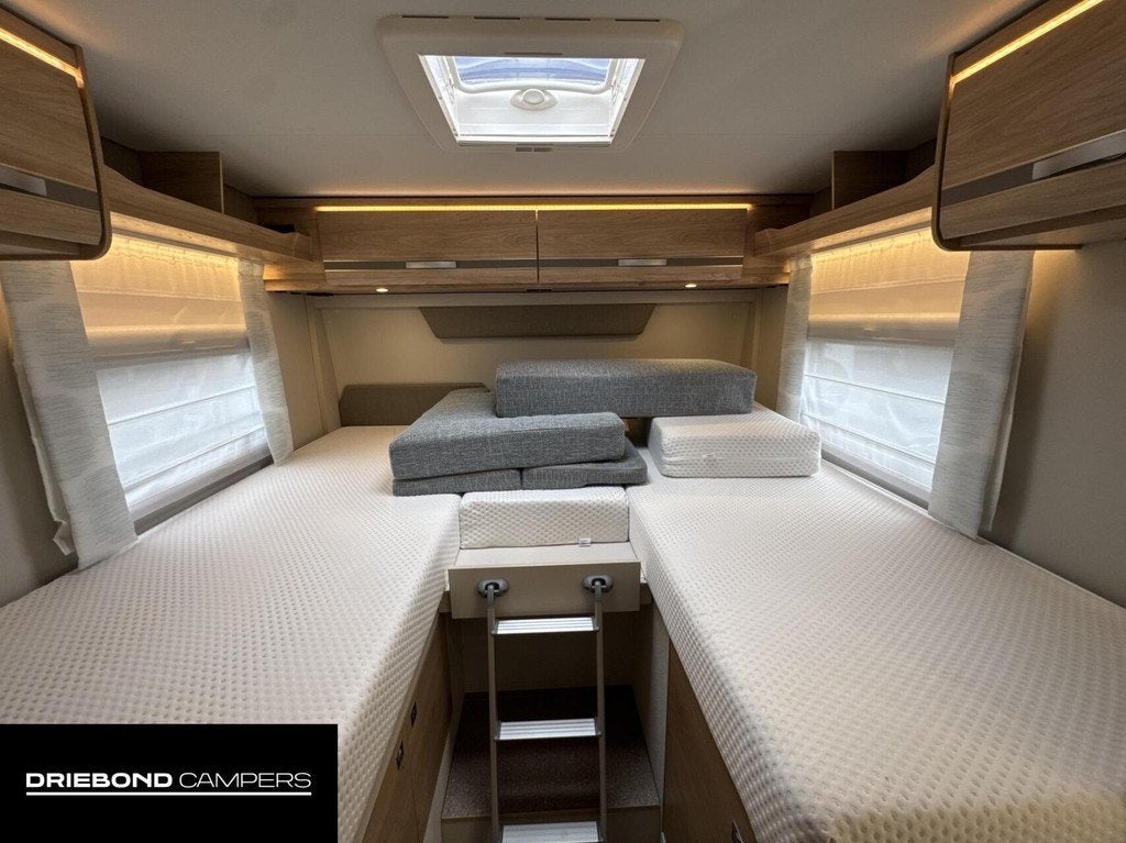 Dethleffs Pulse Classic T7051 EB 9T-Automaat Ep-Level 2X Air, Caravans en Kamperen, Automaat, Airbags, 7 tot 8 meter, Bedrijf
