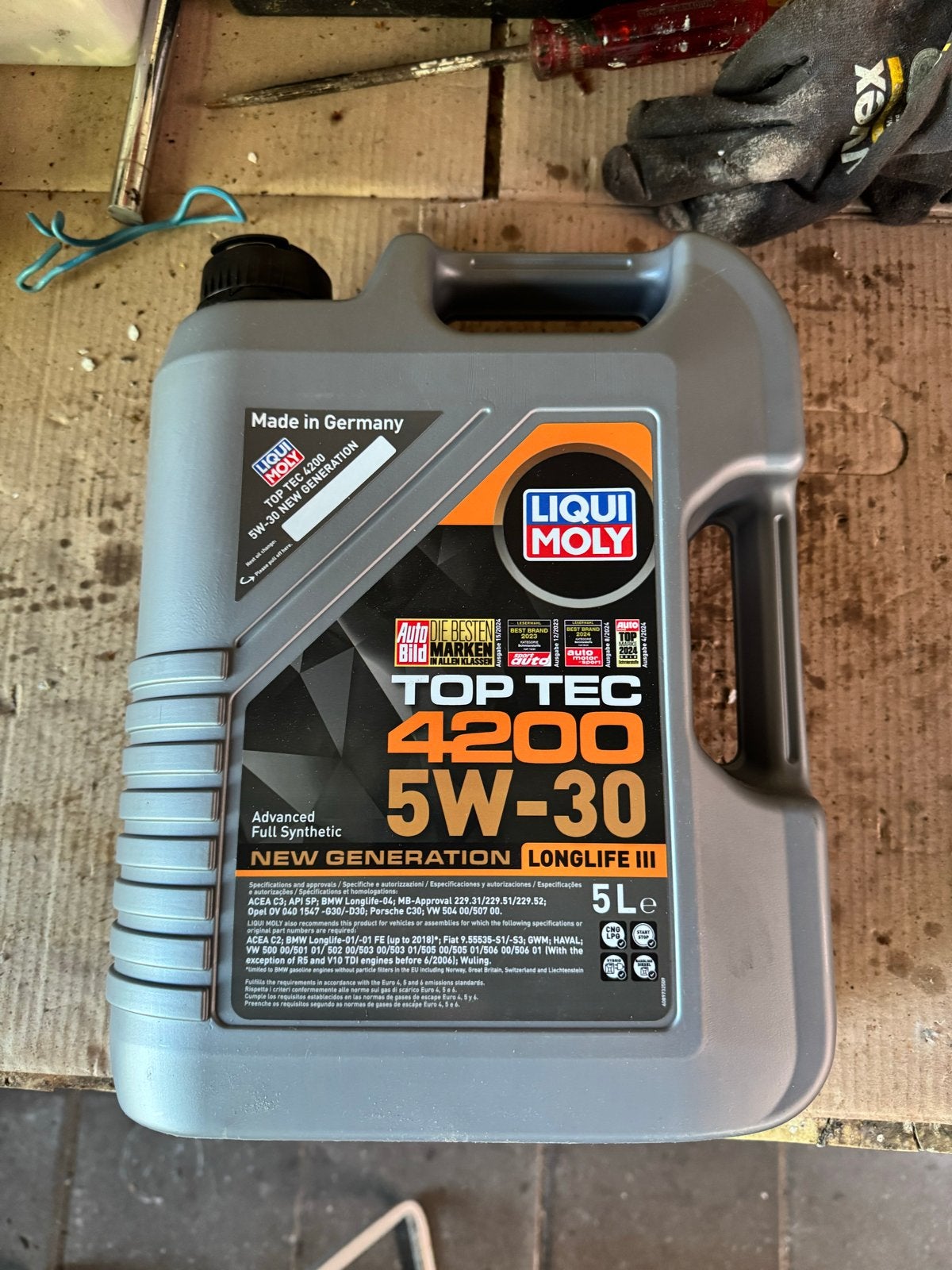 Liqui Moly Top Tec 4200 5W-30 Motorolie 5L, Ophalen, Nieuw, Audi