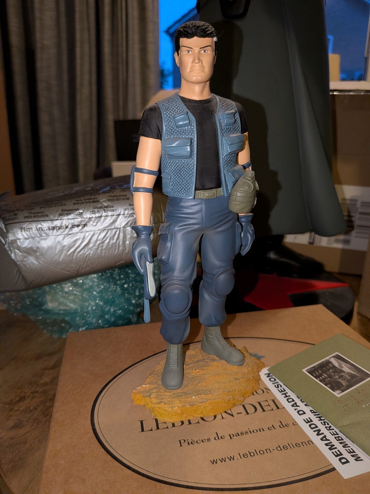 XIII Resin Statuette Leblon-Delienne - Uitstekende Staat, Ophalen of Verzenden, Zo goed als nieuw