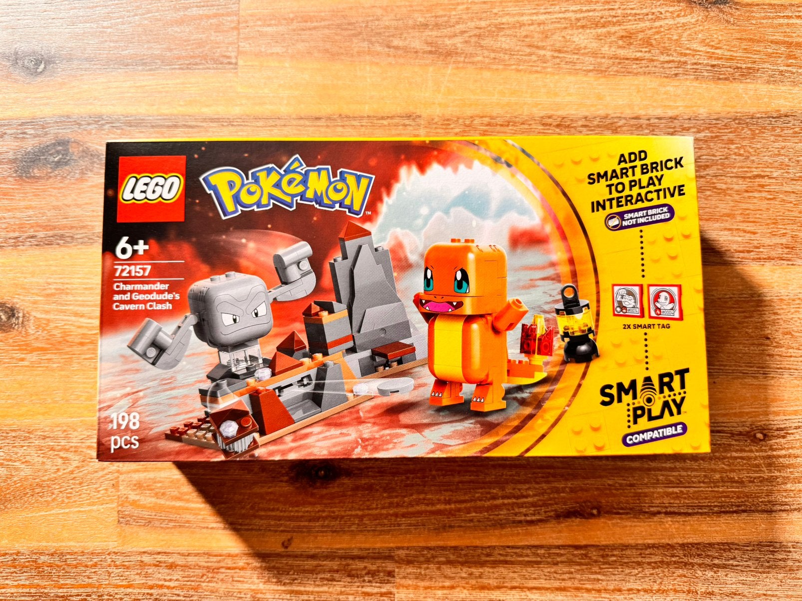 LEGO Pokémon 72157 SMART Play Charmander and Geodude Cavern, Overige thema's, Verzenden, Lego, Nieuw