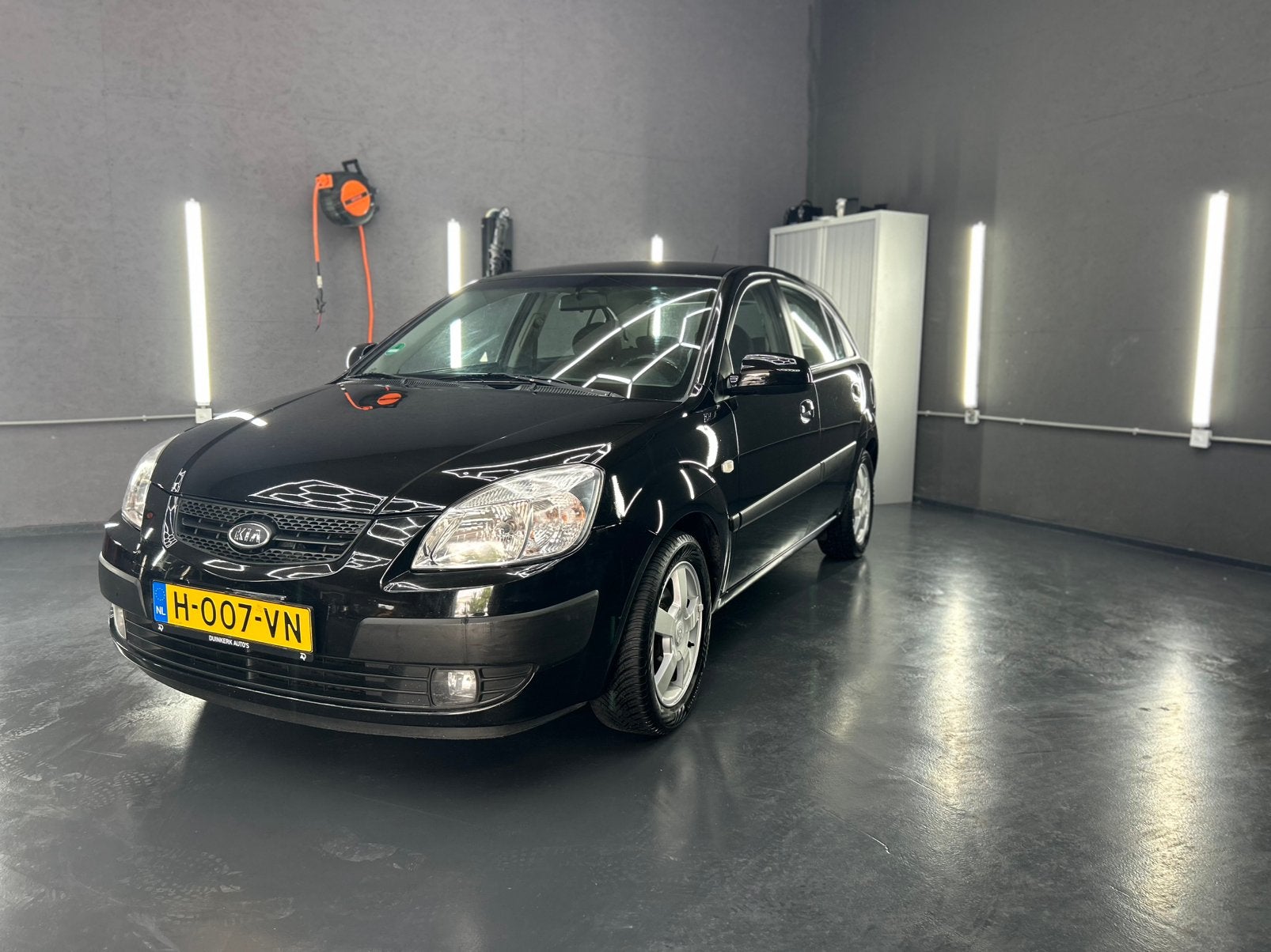 Kia Rio 1.6 2006 | Automaat | Nieuwe apk | Sensoren | Airco, Stof, 4 cilinders, 14 km/l, Rio