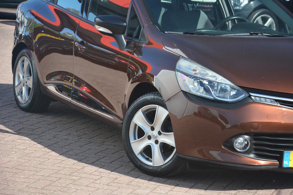 Renault Clio Estate 0.9 TCe Dynamique | Navigatie | Cruise-c, Voorwielaandrijving, Bruin, Origineel Nederlands, Handgeschakeld