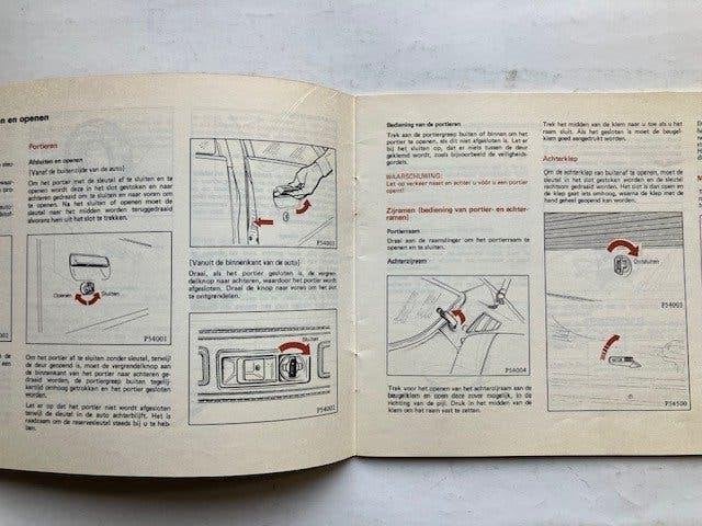 Mitsubishi Celeste Handleiding 1976 NL, Ophalen of Verzenden