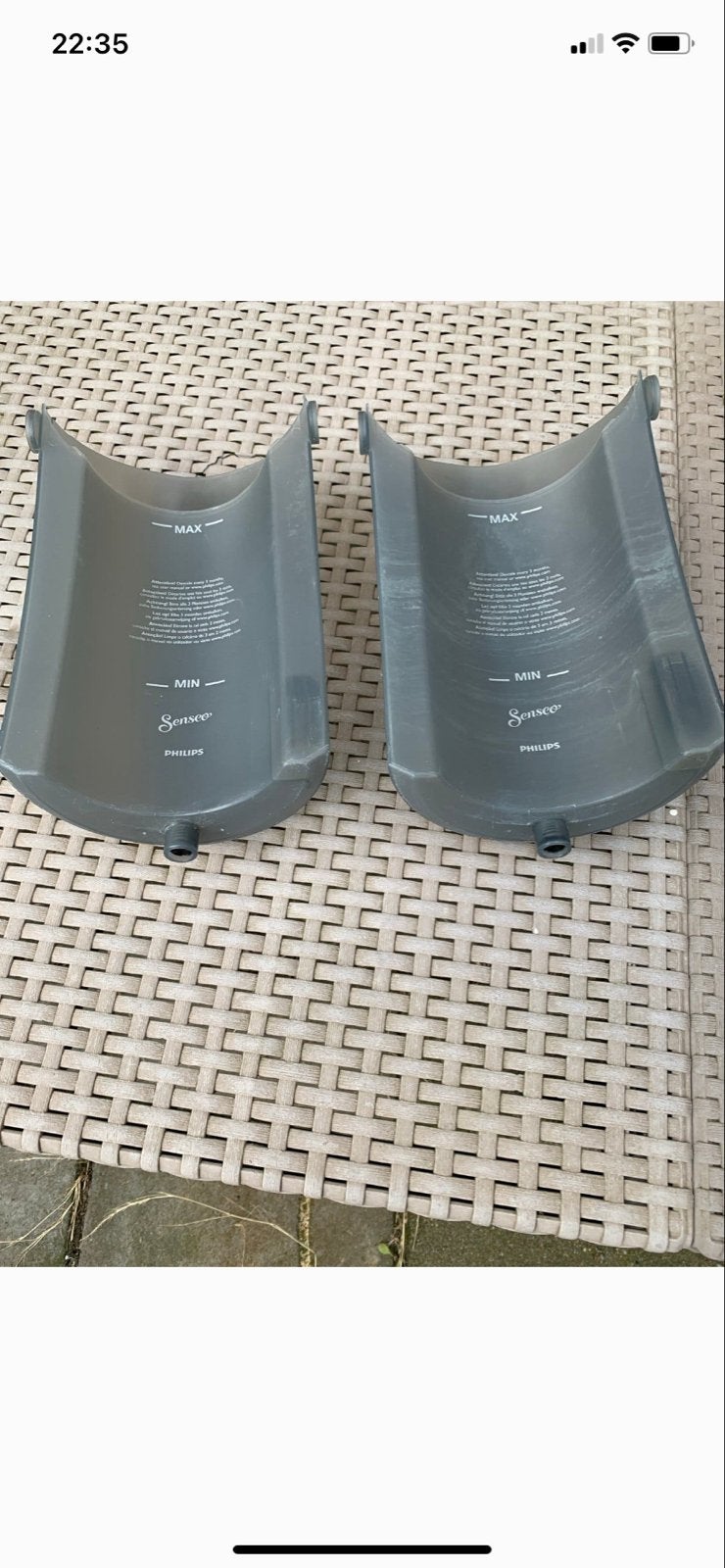 Senseo Philips waterreservoir (2 stuks) 2 voor €15, Witgoed en Apparatuur, Ophalen of Verzenden, Gebruikt, Overige modellen, Koffiepads en cups