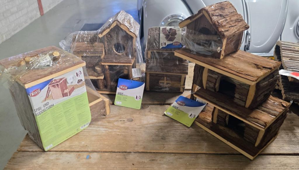 4 x nieuwe hamsterhuisTrixie (Tammo, Finn, Birte, graaf), Ophalen, Nieuw