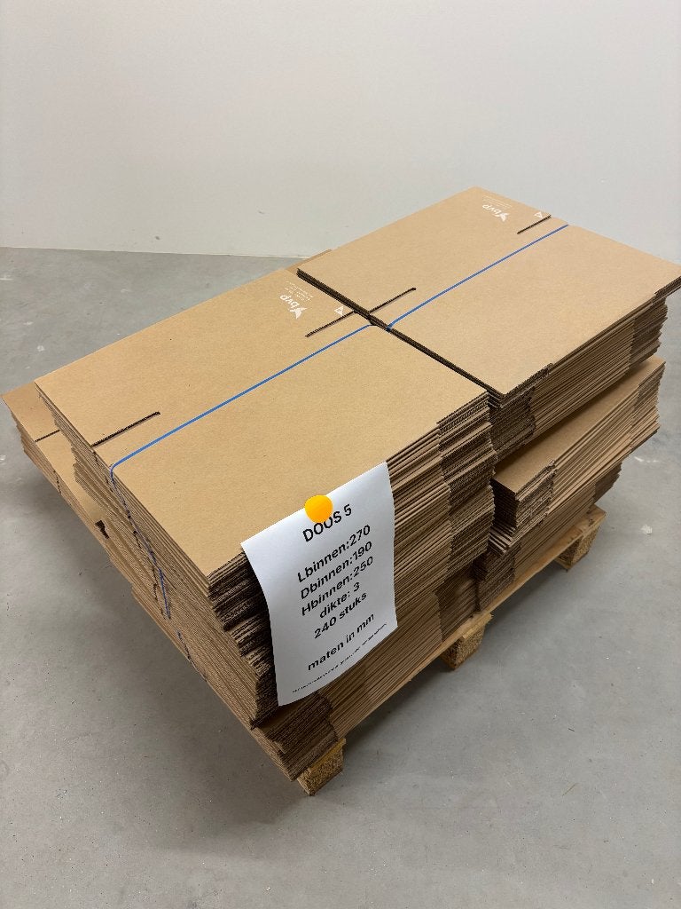 240 DOZEN 270X190X250, Ophalen, Doos, Minder dan 50 cm, Minder dan 40 cm