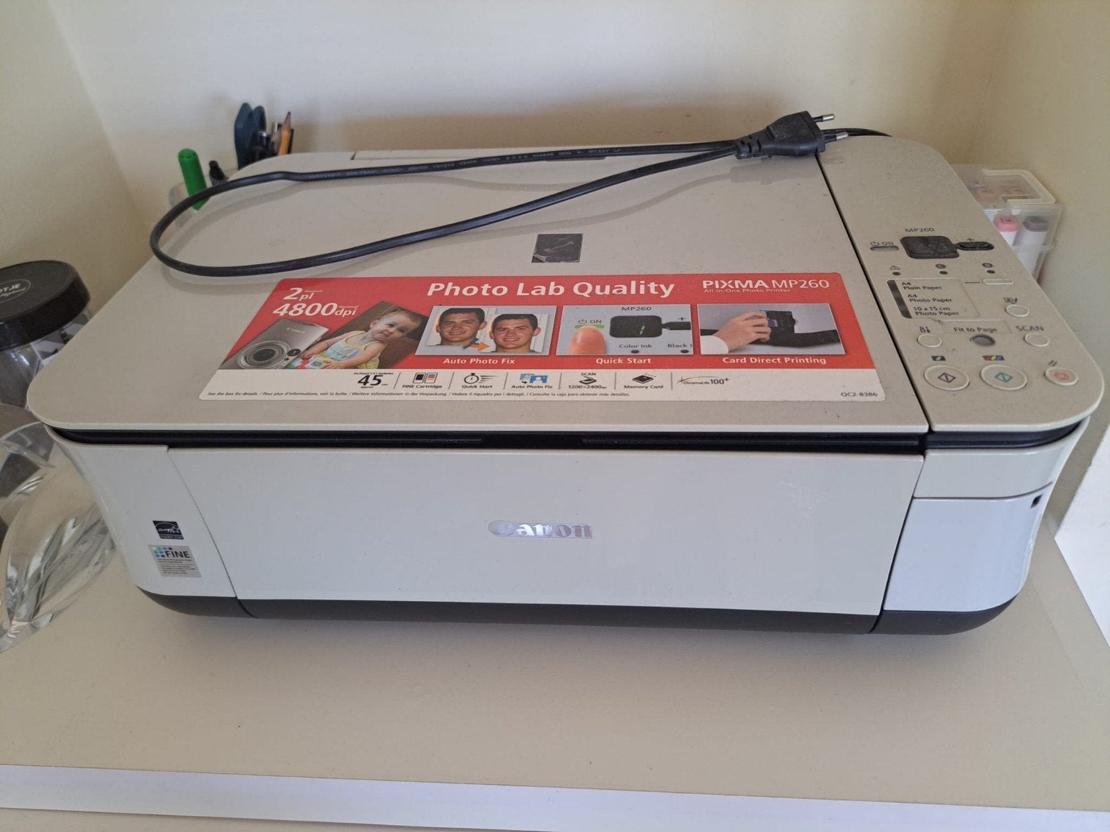Canon Pixma MP260 All-in-One Printer - Foto Lab Kwaliteit, Computers en Software, Printers, Gebruikt, All-in-one, Inkjetprinter