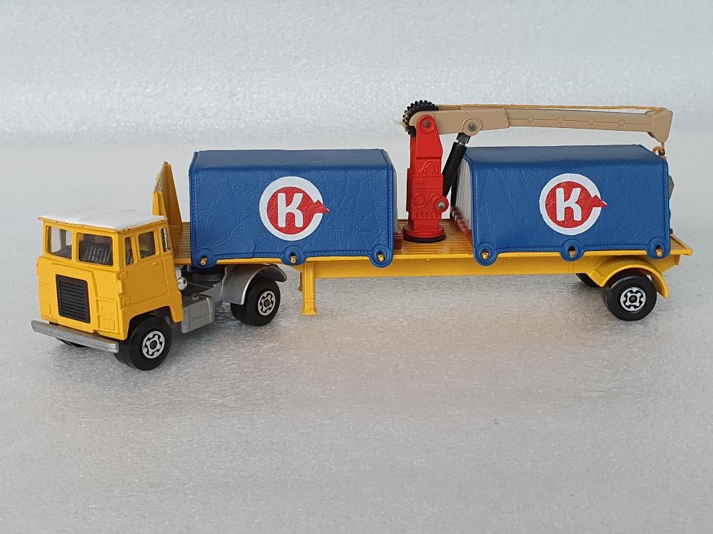 Matchbox - Super Kings: Scammell Cargo Hauler (K-33), Hobby en Vrije tijd, Ophalen of Verzenden, Gebruikt, Bus of Vrachtwagen