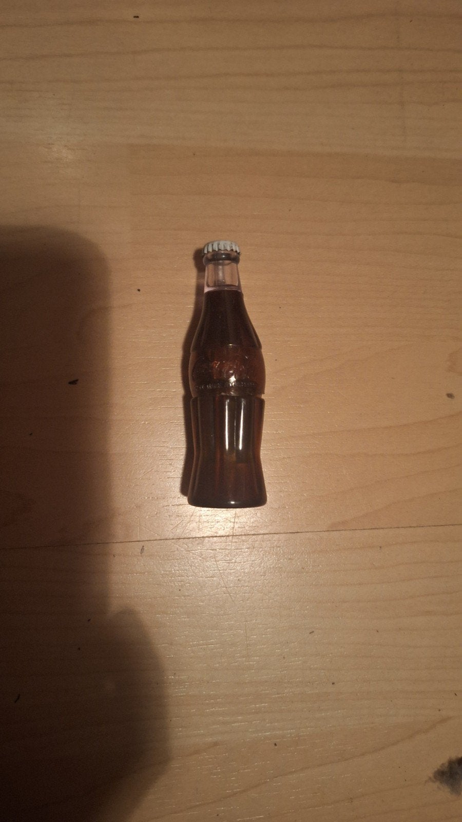 Coca-Cola aansteker in flesvorm, Ophalen, Gebruikt, Aansteker