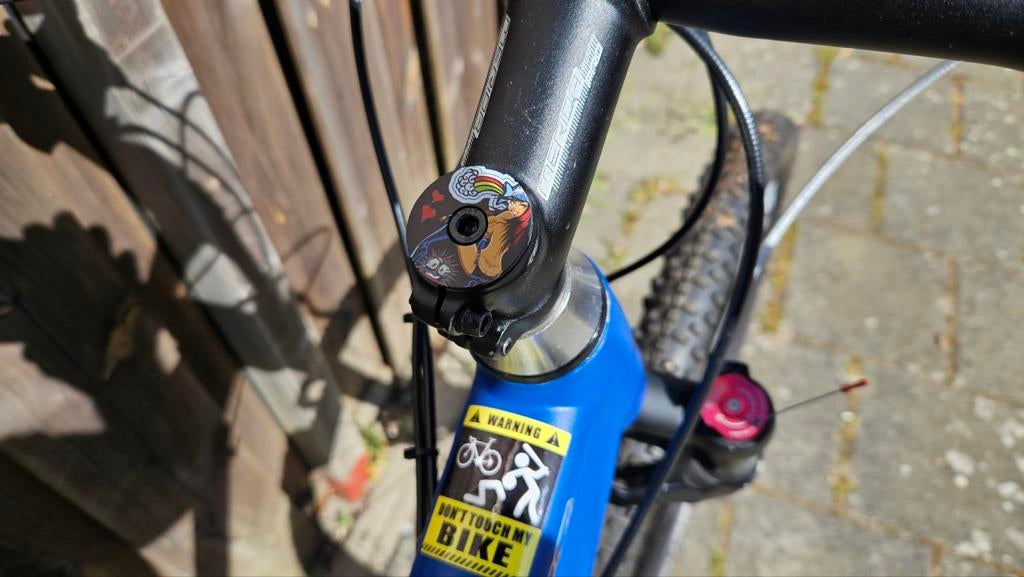 Ghost Mountainbike - Blauw, Zo goed als nieuw, Fietsen en Brommers, Fietsen | Mountainbikes en ATB, Ophalen of Verzenden