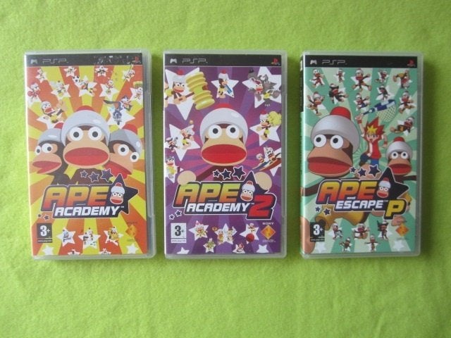 Ape Escape PSP Playstation, Spelcomputers en Games, 1 speler, Ophalen of Verzenden, Zo goed als nieuw, Vanaf 3 jaar