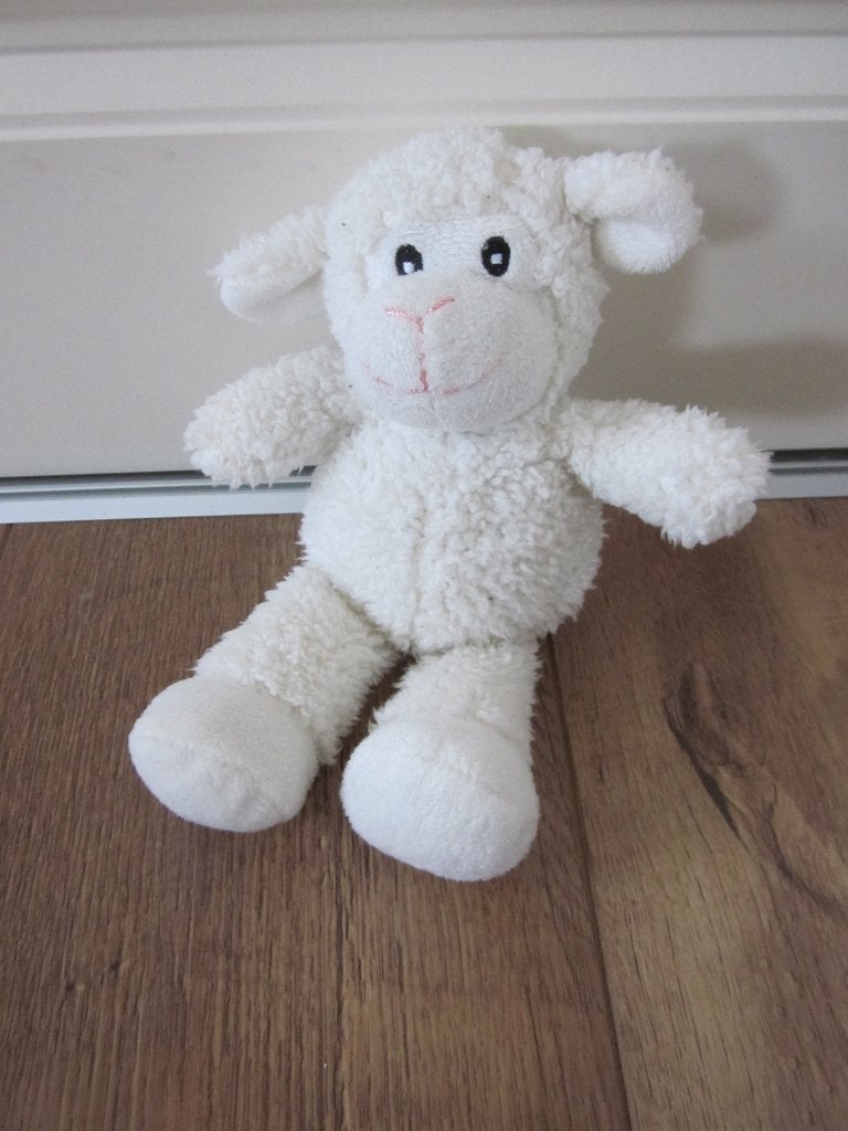 Hema wit ruwharig superzacht pluche schaap knuffel, Hema, Overige karakters, Overige typen, Ophalen of Verzenden
