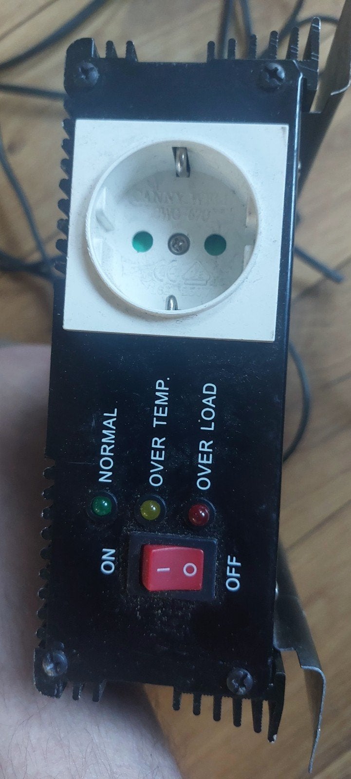 HQ Power Inverter 24V DC naar 230V AC omvormer  600W, Ophalen of Verzenden