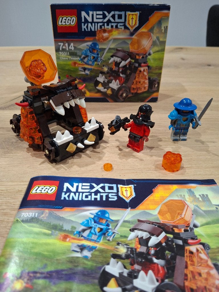 Lego Nexo Knights 70311 Chaos Katapult, Compleet, Gebruikt, Overige thema's, Lego