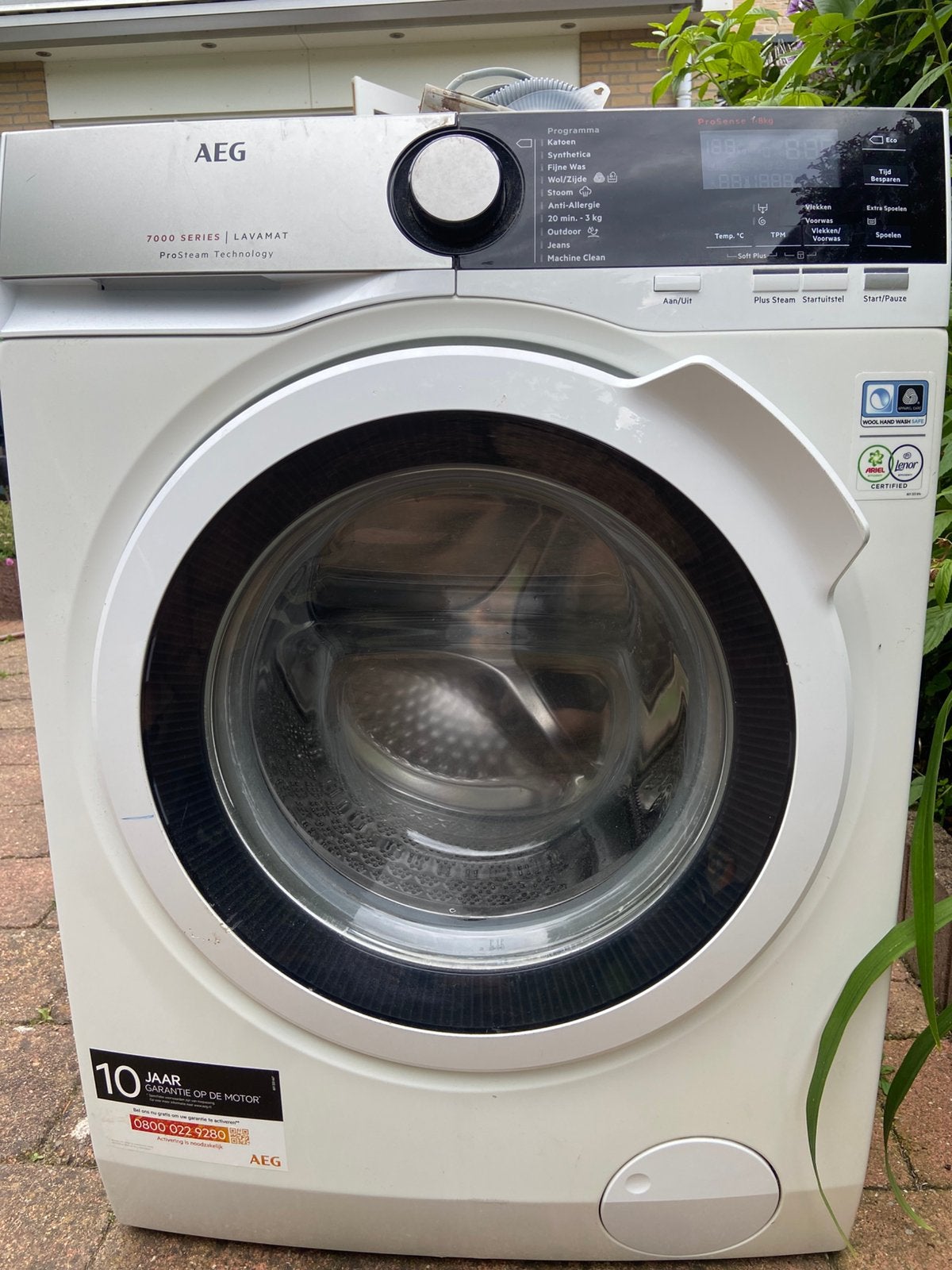 Aeg lavamat 7000serie defect voor onderdelen, 6 tot 8 kg, Ophalen of Verzenden, 1600 toeren of meer, 85 tot 90 cm