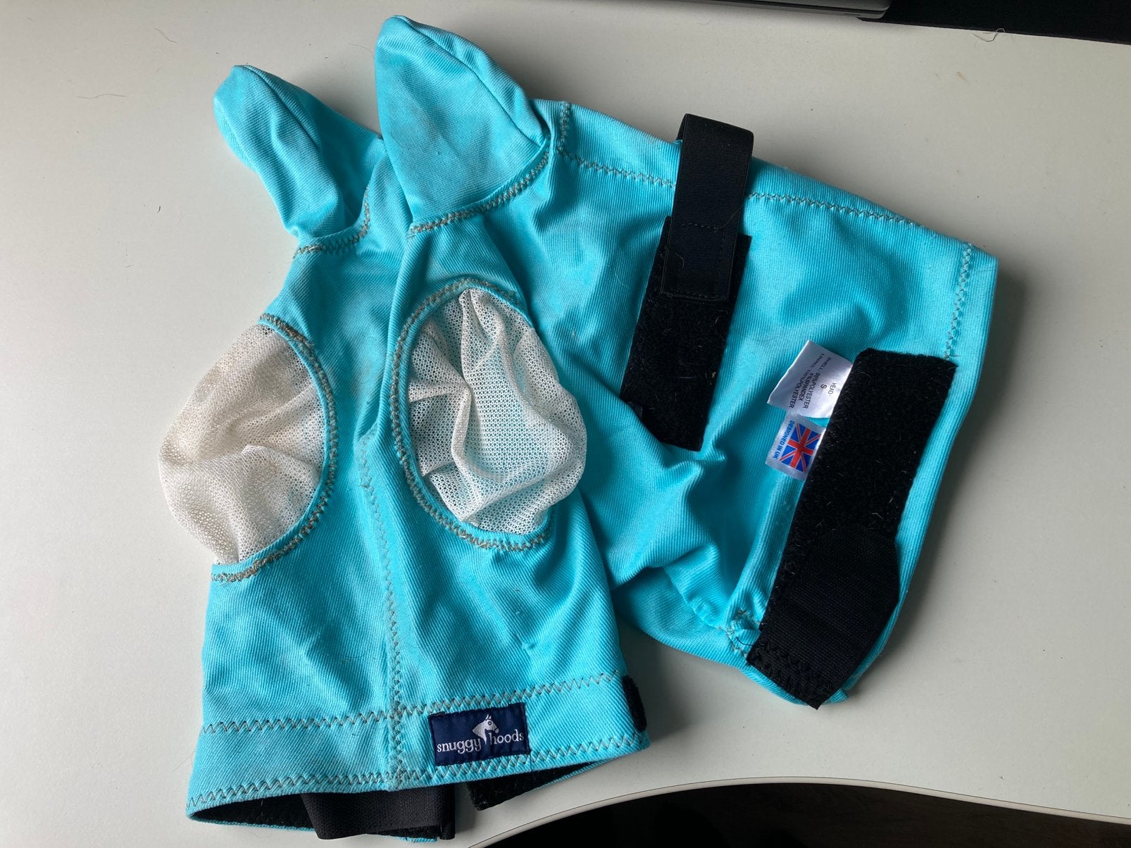 Snuggy Hoods eczeemkap/vliegenmasker, Ophalen of Verzenden, Gebruikt