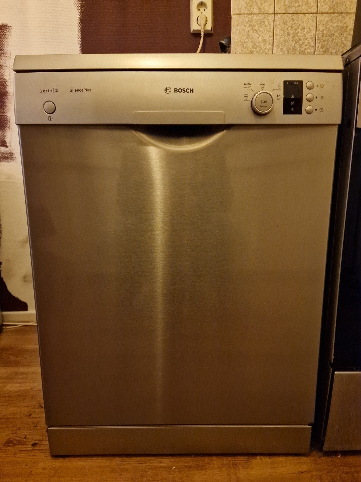Bosch Silence Plus Serie 2 Vaatwasser, Ophalen, Gebruikt, 60 cm of meer, Vrijstaand