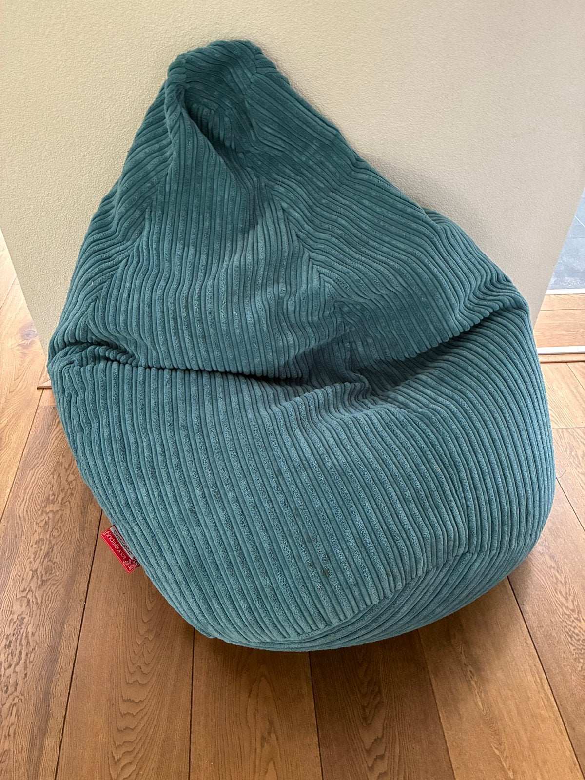 Lounge Pug Zitzak - Zeer goede staat, Huis en Inrichting, Zitzakken, Ophalen, Zo goed als nieuw, Blauw, Zitzak