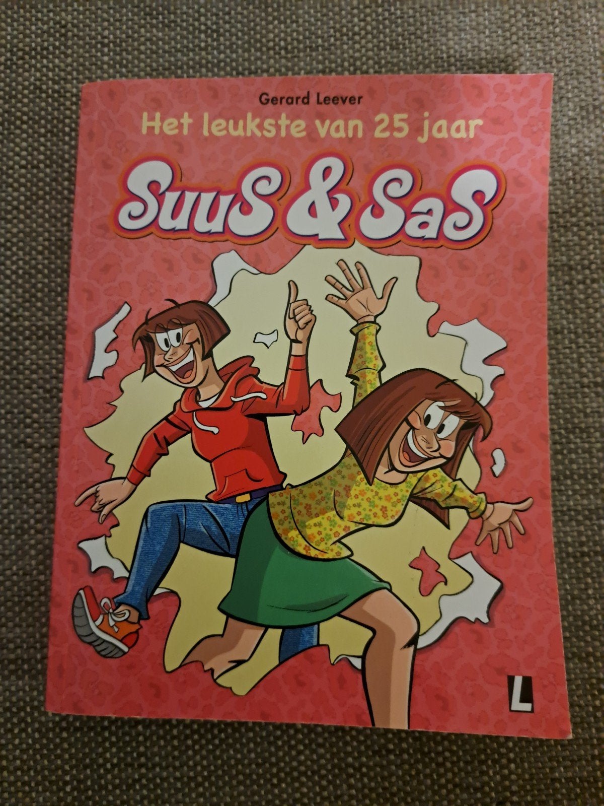 Het leukste van 25 jaar Suus & Sas - Tina stripboek, Eén stripboek, Ophalen, Zo goed als nieuw, Gerard Leever