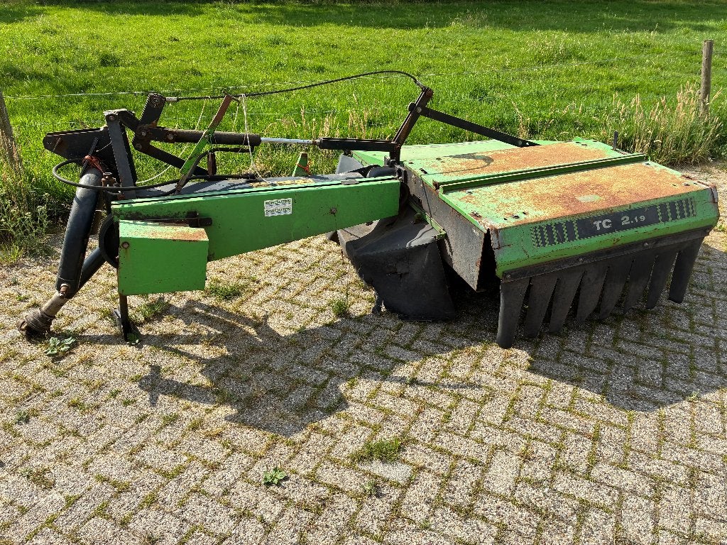 Deutz-fahr cyclomaaier, Ophalen, Weidebouw