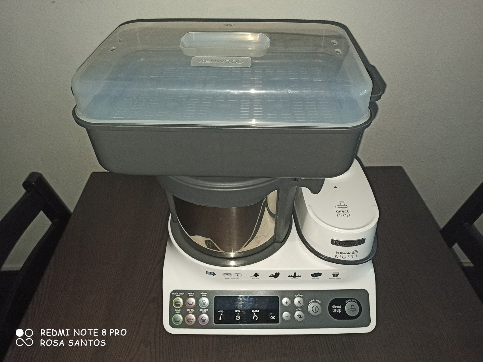 Kenwood kCook Multi Smart Food Processor met accessoires, 4 liter of meer, Ophalen of Verzenden, Zo goed als nieuw, 3 snelheden of meer
