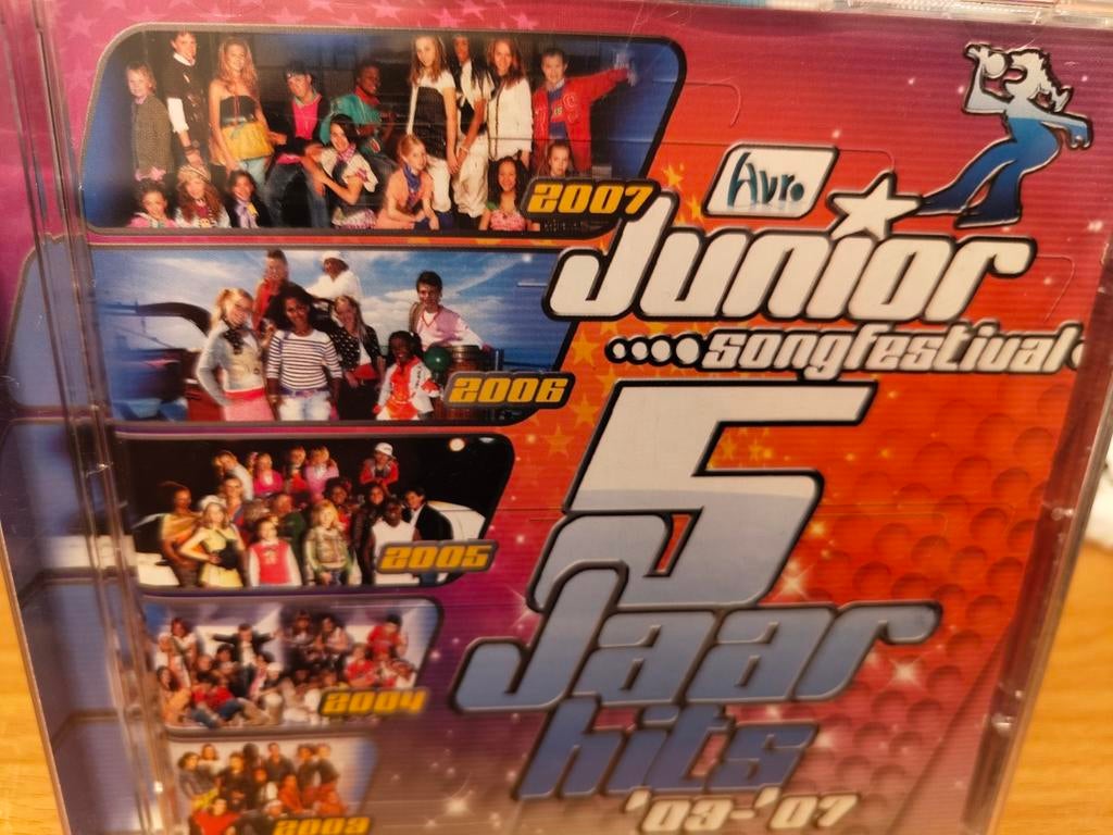 Junior Songfestival 5 Jaar Hits Boxset, Boxset, Ophalen of Verzenden, Zo goed als nieuw, Muziek