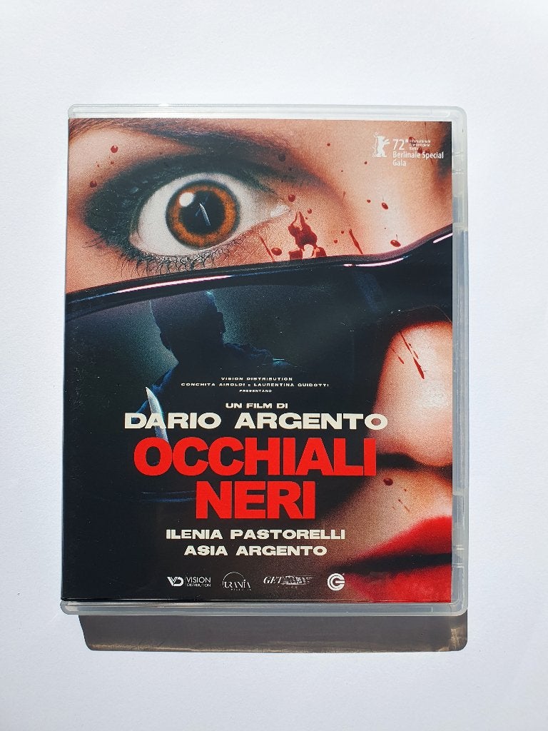 Occhiali Neri / Dark Glasses - Dario Argento, Ophalen of Verzenden, Zo goed als nieuw, Horror