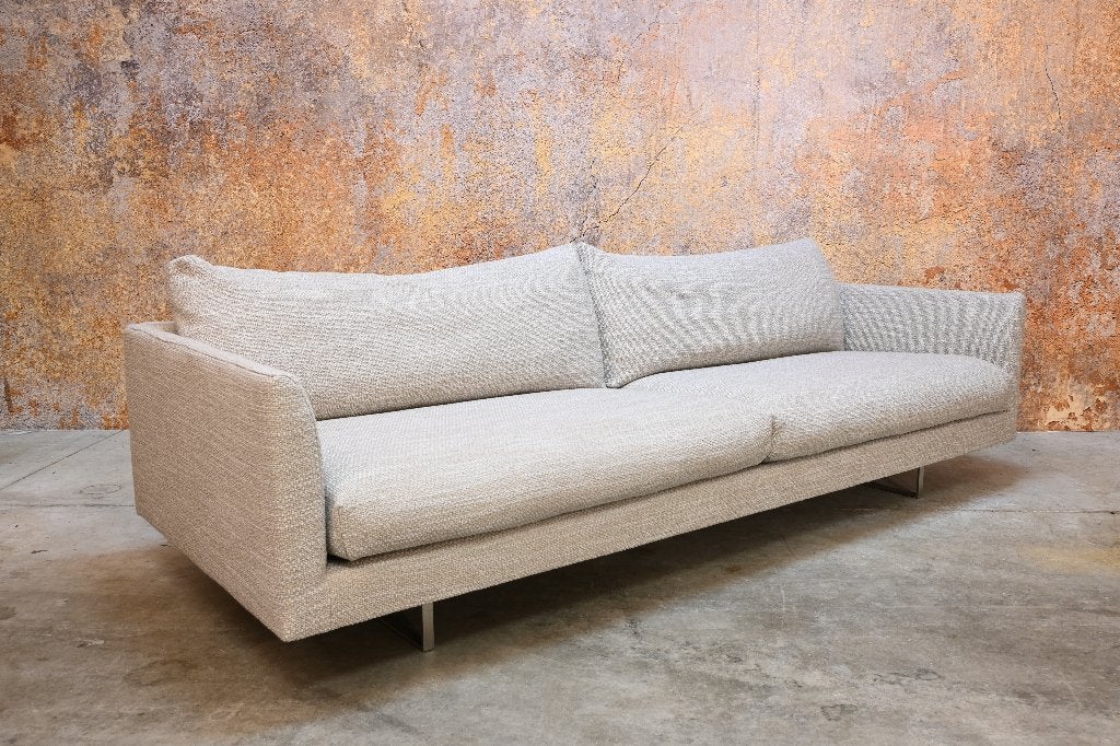 NIEUW beklede Montis Axel designbank in de Ploeg stof, Huis en Inrichting, Montis, Montis, Driepersoons, 75 tot 100 cm