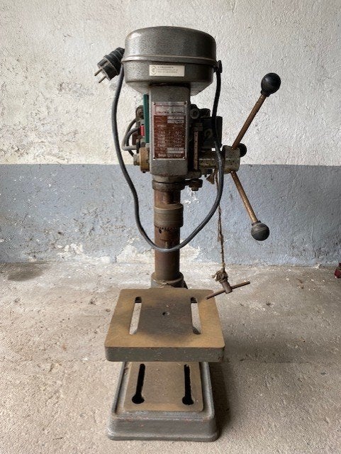 Vintage Kolomboormachine, Doe-het-zelf en Verbouw, Ophalen, Gebruikt, Minder dan 400 watt, Kolomboormachine