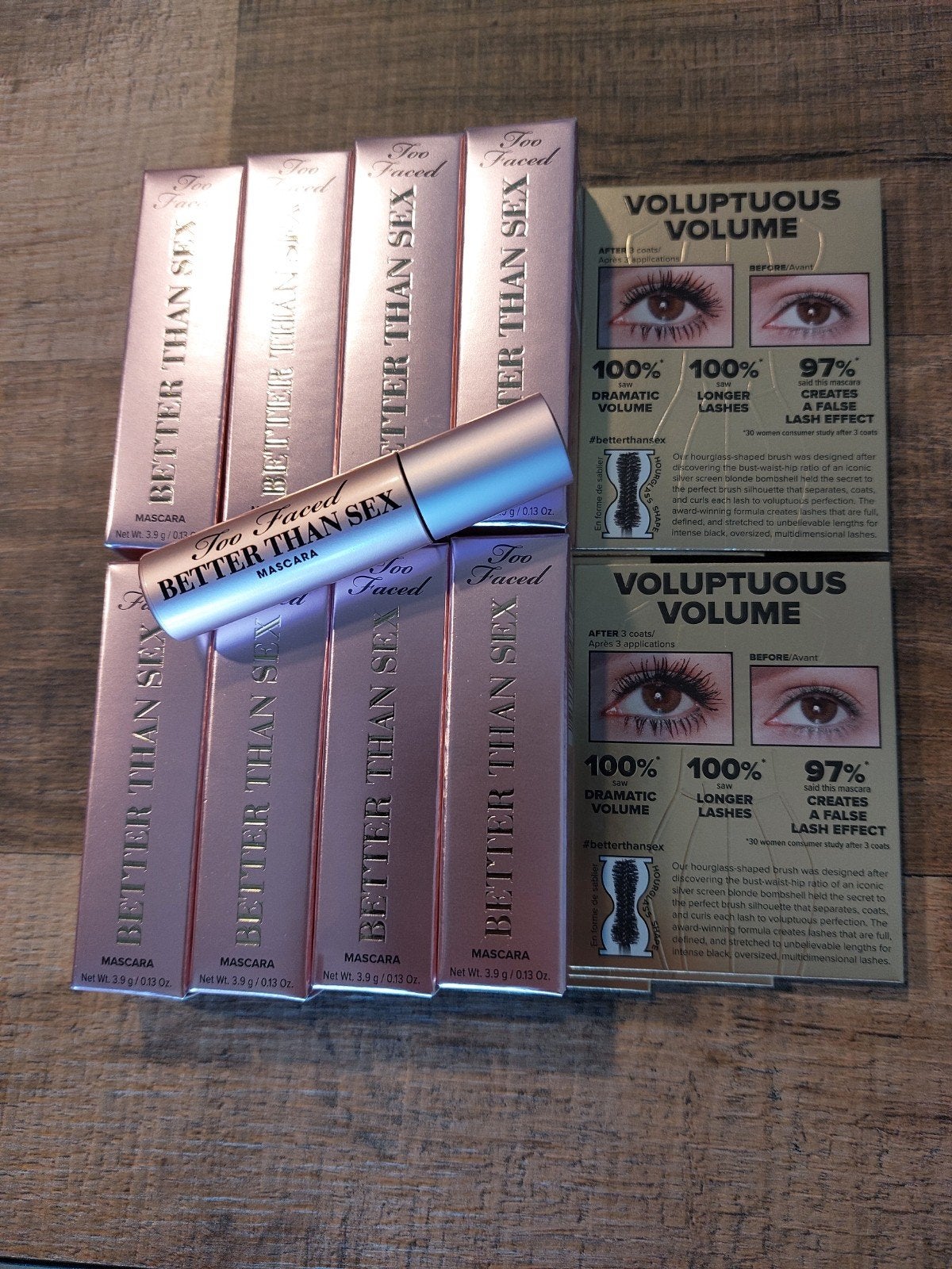 Too Faced Better than sex mascara, Ophalen of Verzenden, Nieuw, Zwart, Ogen