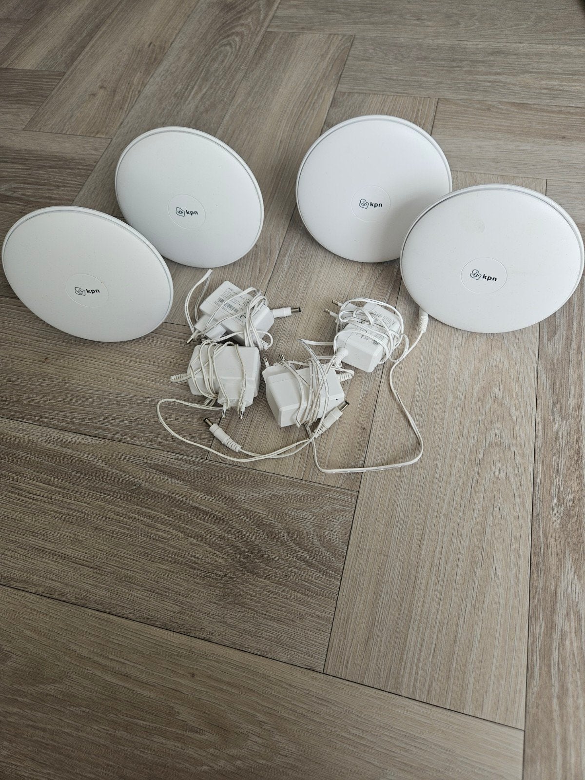 4 KPN Wifi Punten voor Optimaal Bereik, Ophalen of Verzenden, Gebruikt, Router, KPN