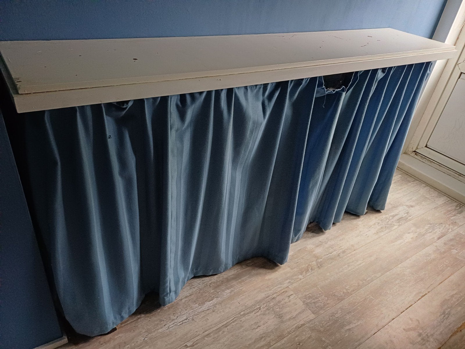 GRATIS opklapbed met matras, Ophalen, Gebruikt, Eenpersoons, 80 cm