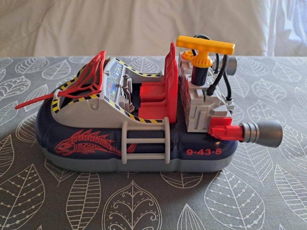Playmobil Hovercraft 9435, Ophalen, Complete set, Zo goed als nieuw, Boot/Schip