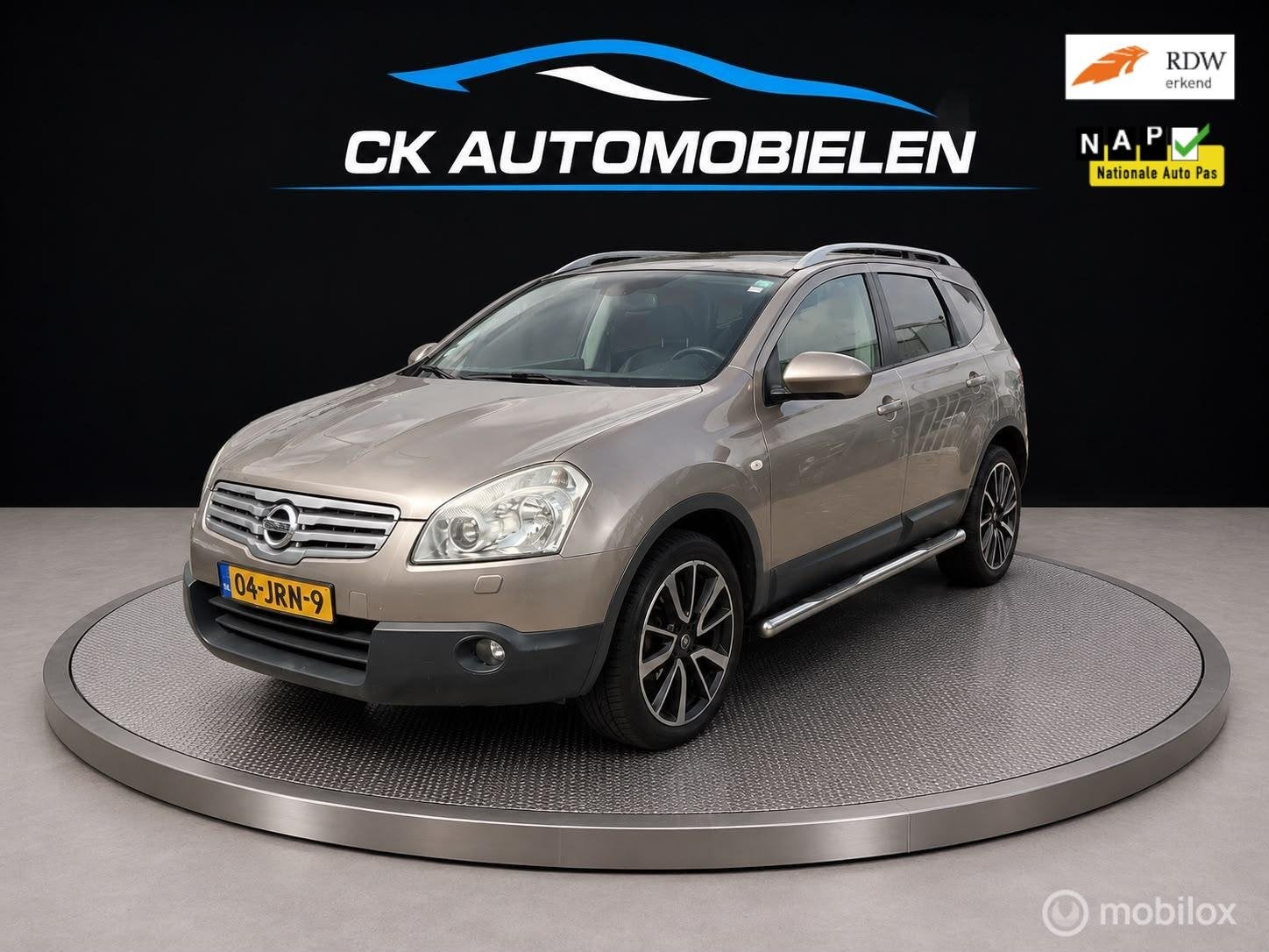 Nissan Qashqai +2 2.0 Tekna 7 pers panoramadak, Auto's, Nissan, Voorwielaandrijving, Gebruikt, Zwart, 4 cilinders