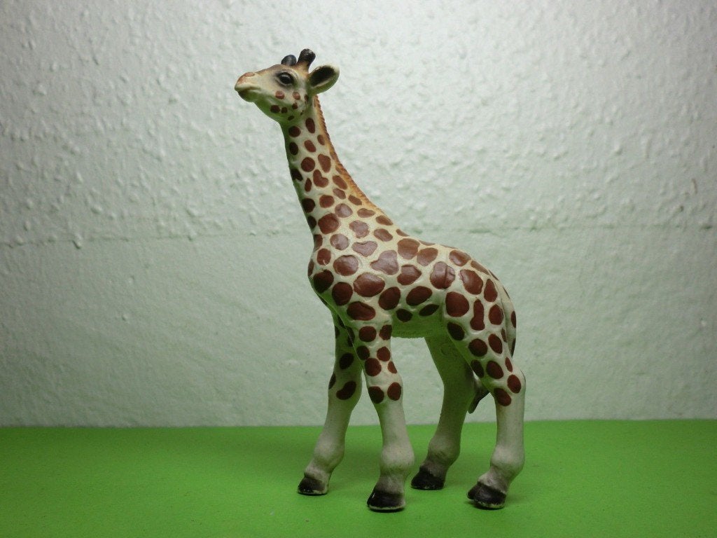 Schleich 14147 giraffe jong, dierfiguur, Verzamelen, Ophalen of Verzenden, Zo goed als nieuw, Wild dier, Beeldje of Figuurtje