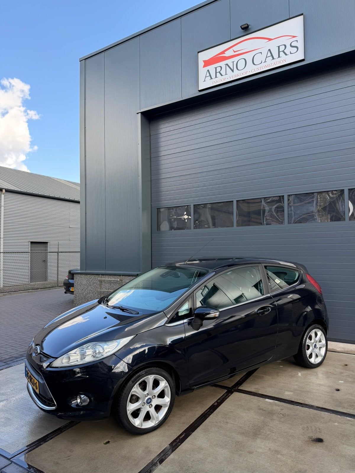 Ford Fiësta 1.6 Ti-vct 3DR 2009 Zwart - COMPLEET IN ORDE ✅, Auto's, Stof, 4 cilinders, Zwart, Origineel Nederlands