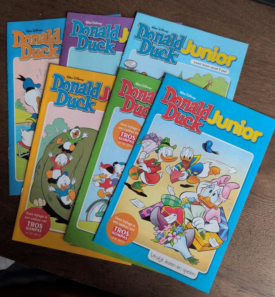 Donald Duck Junior Miniboekjes Tros Kompas, Nieuw, Ophalen of Verzenden, Walt Disney, Eén stripboek