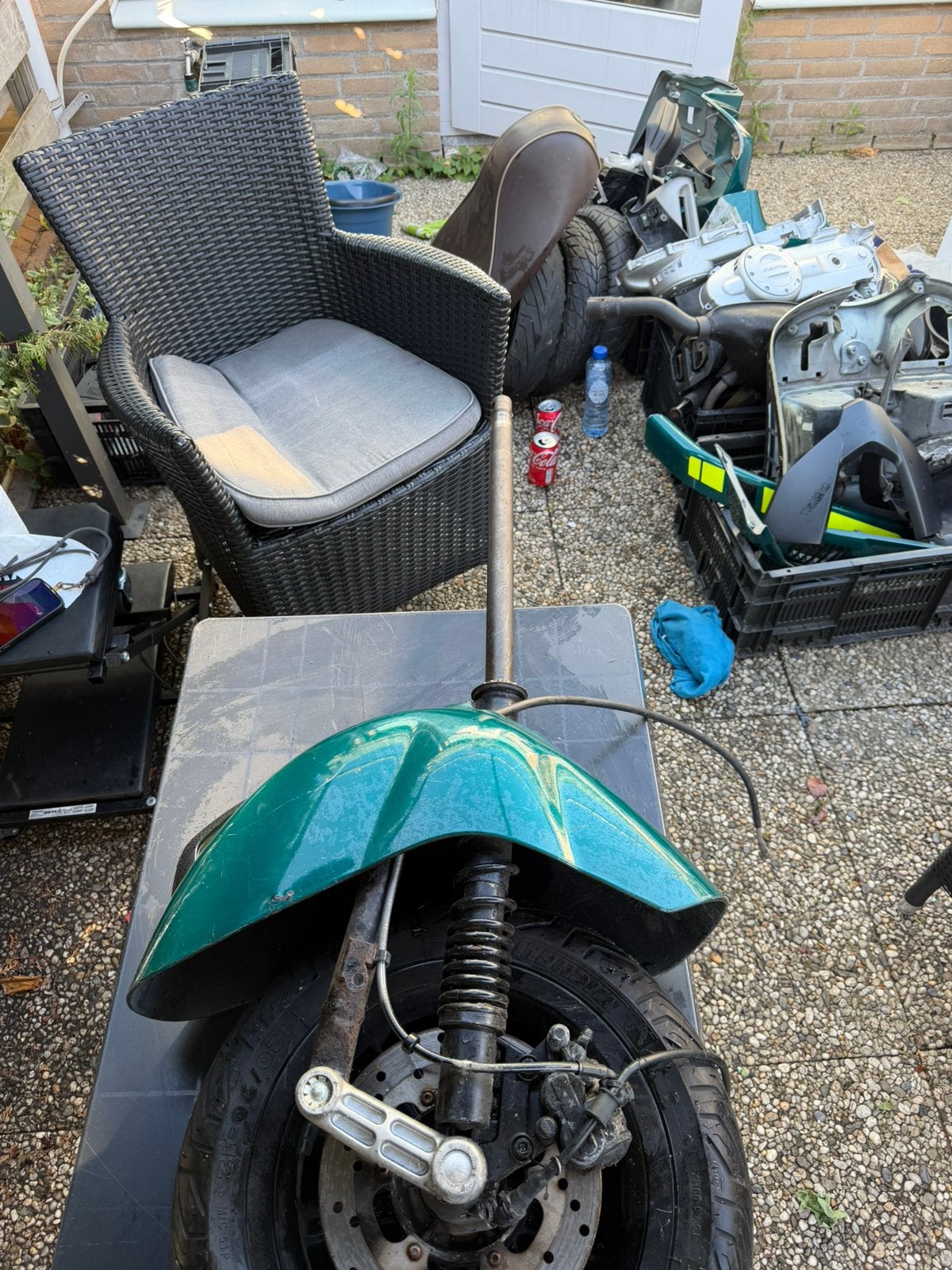 Vespa gts voorvork, Fietsen en Brommers, Scooters | Vespa, Ophalen, Gebruikt, Benzine, Overige modellen