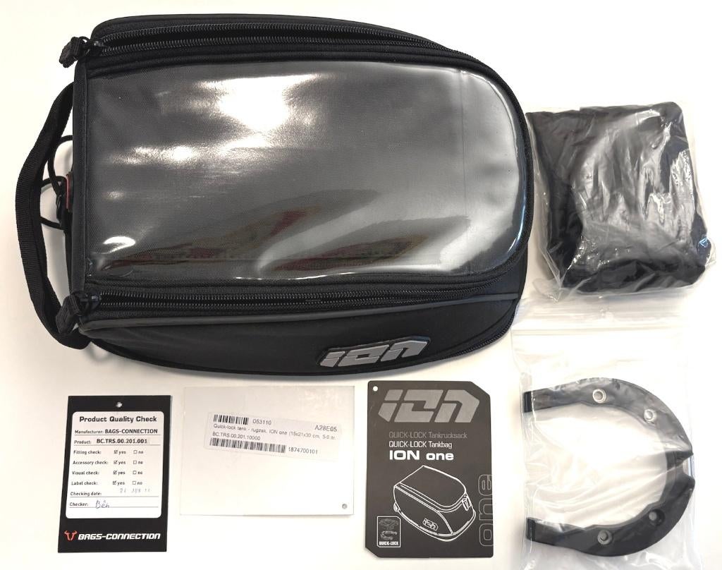 SW Motech EON One tanktasje 5-9 liter met ring voor Yamaha, Motoren, Ophalen of Verzenden, Zo goed als nieuw