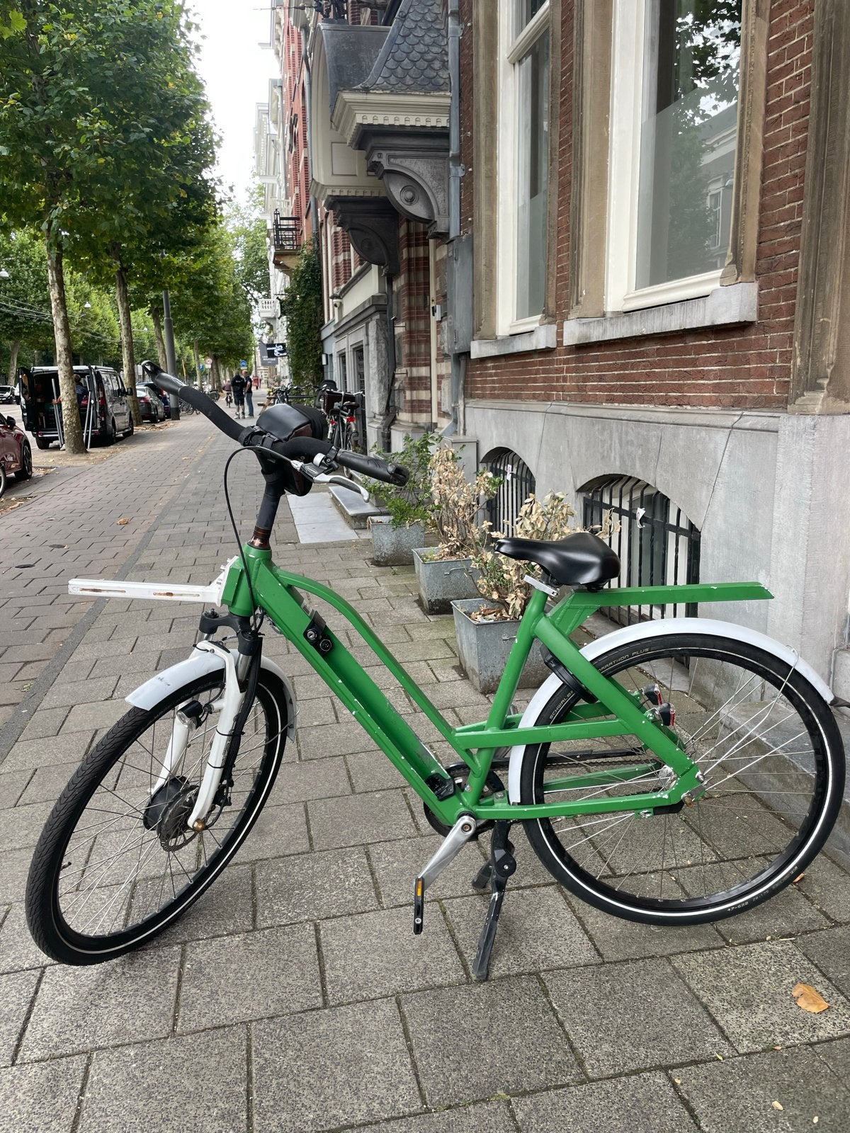 Bezorgfiets met nieuwe accu en werkende remmen, Ophalen, Gebruikt, Overige merken